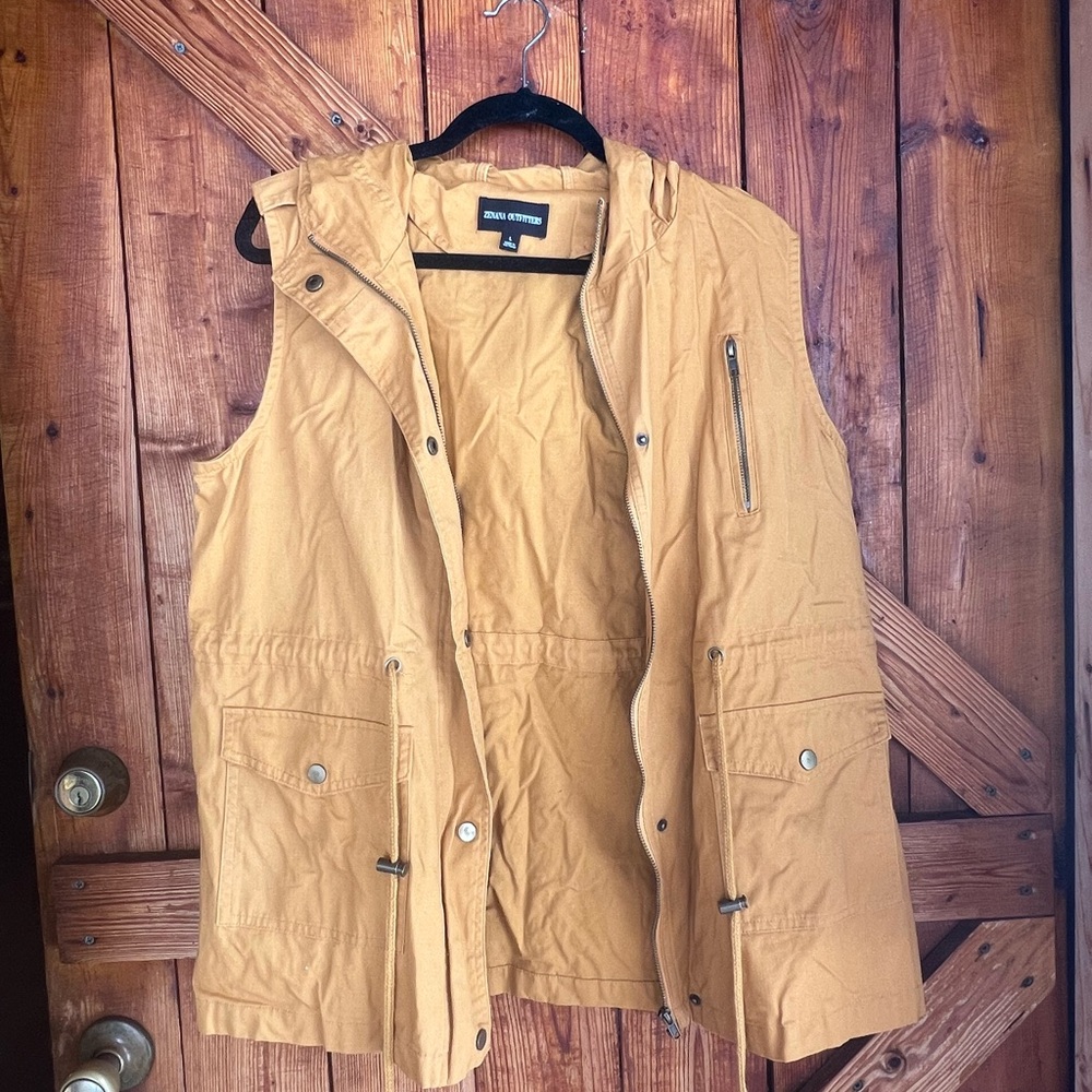 Zenana Outfitters Mustard Yellow Vest